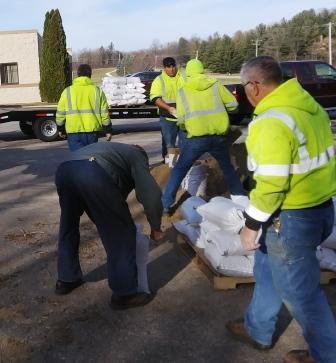 Filling Sand Bags